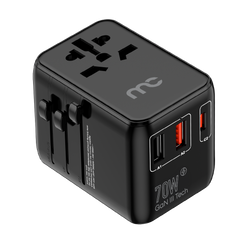 70W International Travel Adaptor ITC-D270 Black