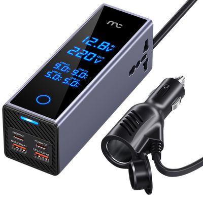 300W Car Power Inverter CC-E300 Grey