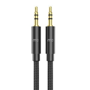3.5mm Audio Aux Cable AUX-E100 Black