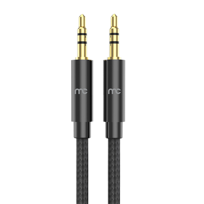 3.5mm Audio Aux Cable AUX-E100 Black