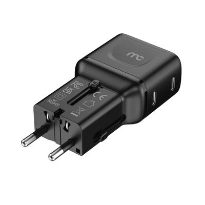 45W International Travel Adaptor ITC-E145 Black