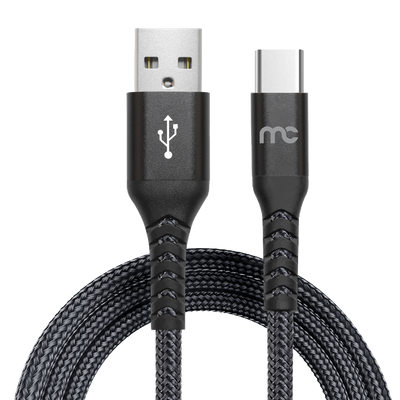 USB-A to Type-C Charge & Sync Cable C-C200A2C Black