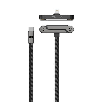 Cable Type-C To Type-C 240W Phone Stand Grey C-E300C2C