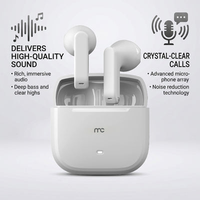 True Wireless ENC White TWS-E110