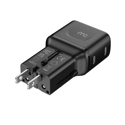 45W International Travel Adaptor ITC-E145 Black