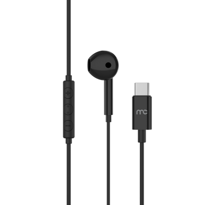 MH-D3C Wired Mono Headset Type-C Black