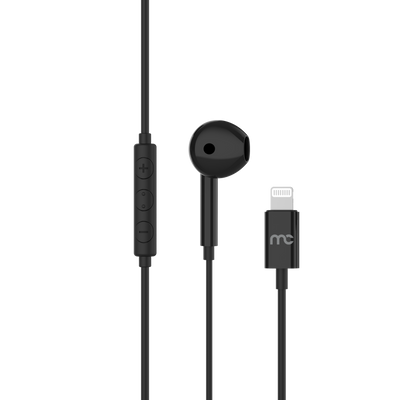 MH-D3L Wired Mono Headset Mfi Black
