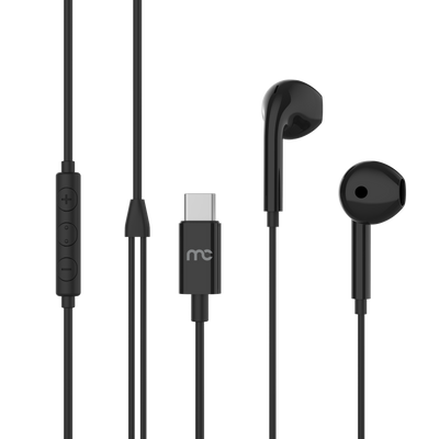 WSHF-D3C Wired Stereo Headset Type-C Black