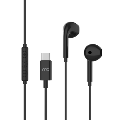WSHF-D3C Wired Stereo Headset Type-C Black