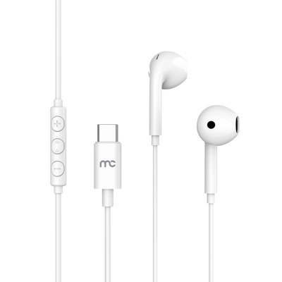 WSHF-D3C Wired Stereo Headset Type-C White