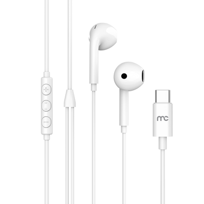 WSHF-D3C Wired Stereo Headset Type-C White