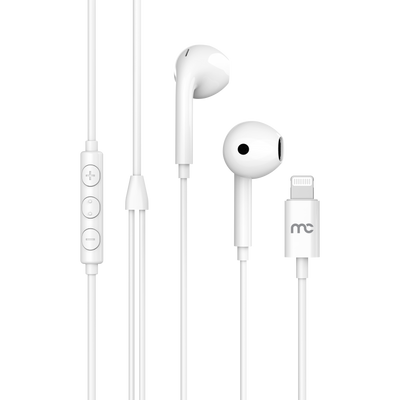 WSHF-D3L Wired Stereo Headset Mfi White