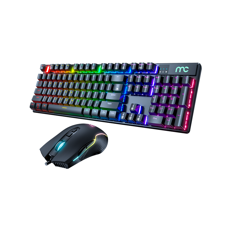Gaming Keyboard and Mouse with RGB Lights My Candy Tech