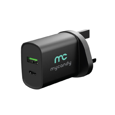 20W TYPE C TRAVEL CHARGER BLACK