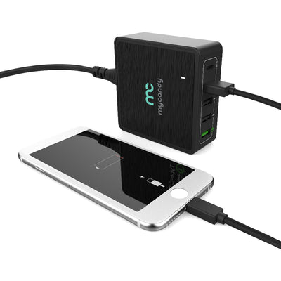 60W DESKTOP CHARGER BLACK